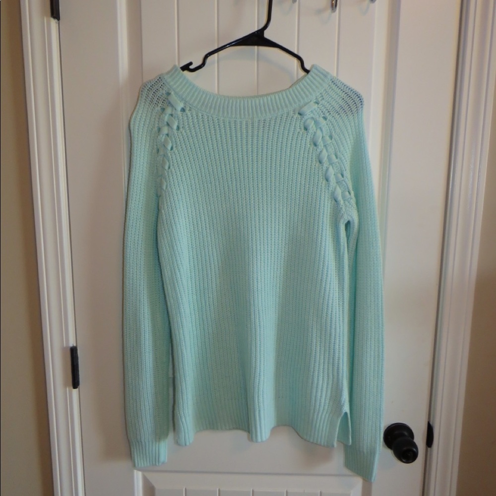 Baby blue sweater